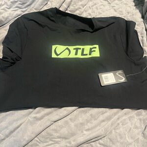 TLF oversized crop tee